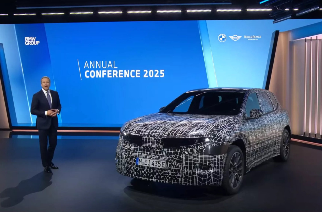 Η BMW iX3, το πρώτο Neue Klasse SUV, θα κάνει πρεμιέρα τον Σεπτέμβριο. BMW iX3