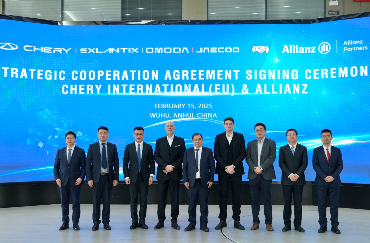 Η τριετής συμφωνία των Chery και Allianz θα ξεκινήσει άμεσα στην Ευρώπη και θα ισχύει, τουλάχιστον σε πρώτη φάση έως τις 31 Δεκεμβρίου 2027 Chery & Allianz