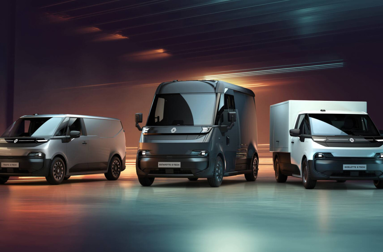 Η νέα σειρά επαγγελματικών οχημάτων της Renault θα κατασκευάζεται στη Γαλλία, και αναμένεται να κυκλοφορήσει στην αγορά από το 2026 Renault EV LCV
