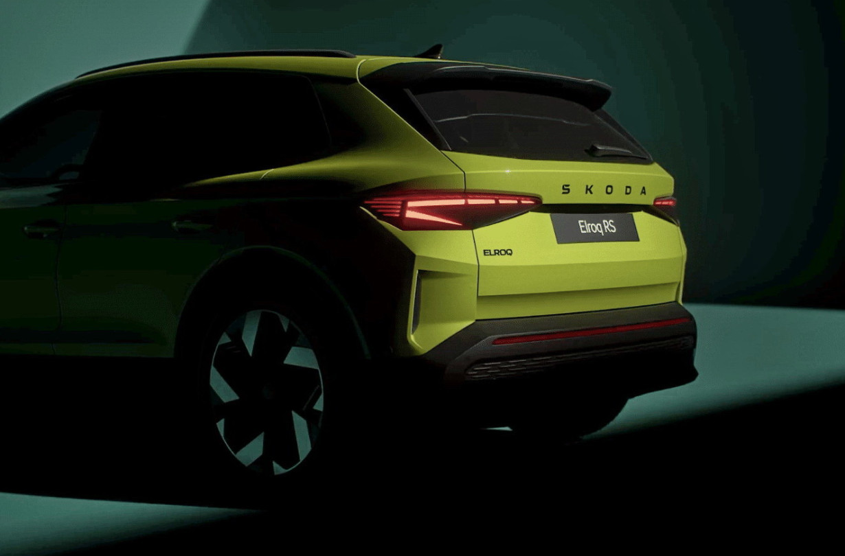 Η ισχύς του Škoda Elroq RS θα μπορούσε να φτάσει τους 340 PS, όπως συμβαίνει και με άλλα μοντέλα του ομίλου που χρησιμοποιούν την πλατφόρμα MEB Škoda Elroq RS