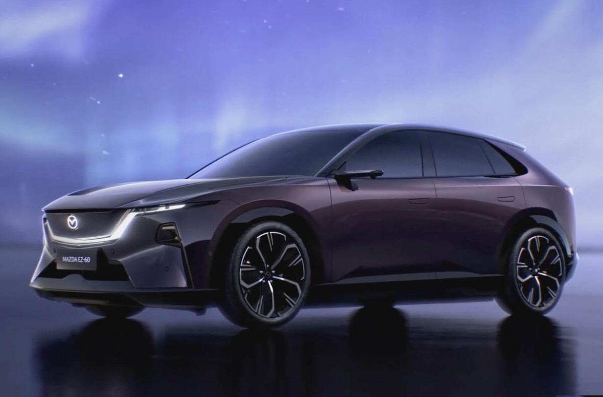 Το Mazda EZ-60 σχεδιάστηκε με προτεραιότητα στην αεροδυναμική για καλύτερη αυτονομία. Mazda EZ-60