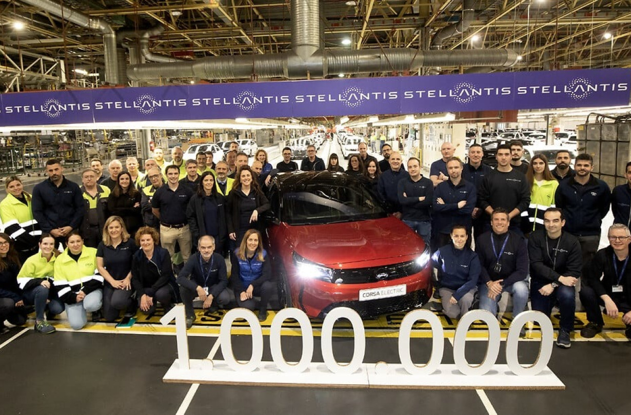 Opel Corsa one million