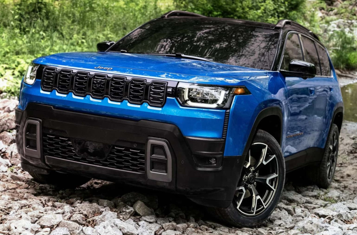 Με τόσο βαρύ όνομα, δεν περιμένεις το νέο μοντέλο να διαφοροποιείται σχεδιαστικά από τα τετριμμένα. Jeep Cherokee