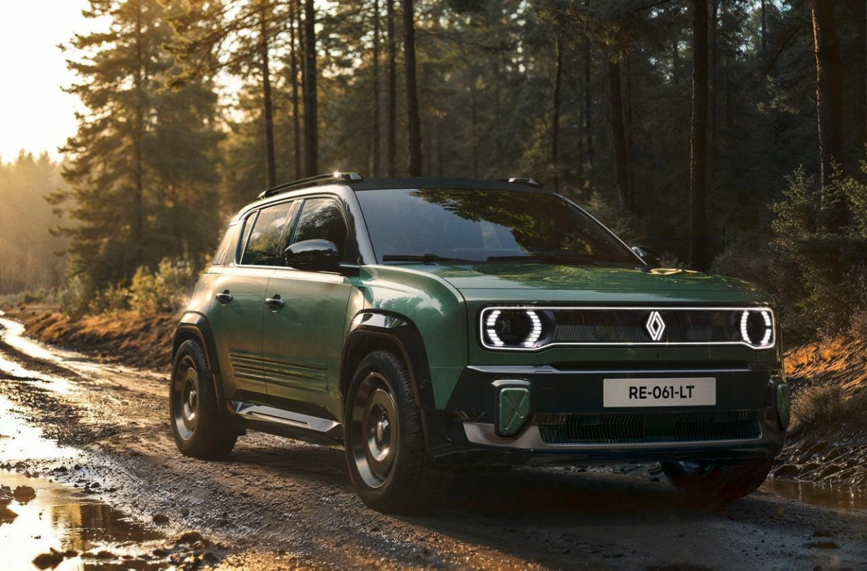 Το Renault 4 Savane 4x4 Concept αποτελεί τον προάγγελο του τετρακίνητου R4 που θα κυκλοφορήσει καλώς εχόντων των πραγμάτων το 2027 Renault 4 Savane 4x4 Concept