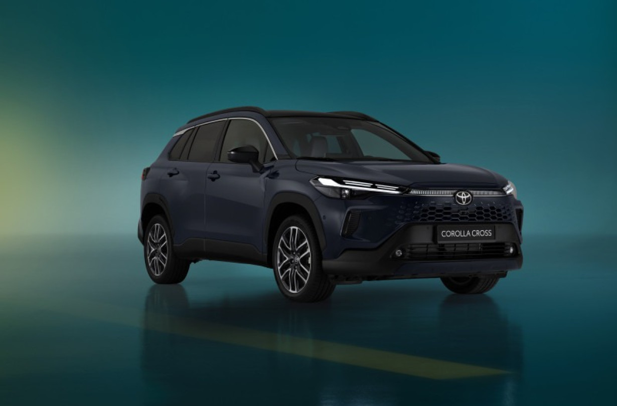 Η ανανεωμένη Toyota Corolla Cross είναι διαθέσιμη στην ελληνική αγορά από €30.970 Toyota Corolla Cross Cross MY2025