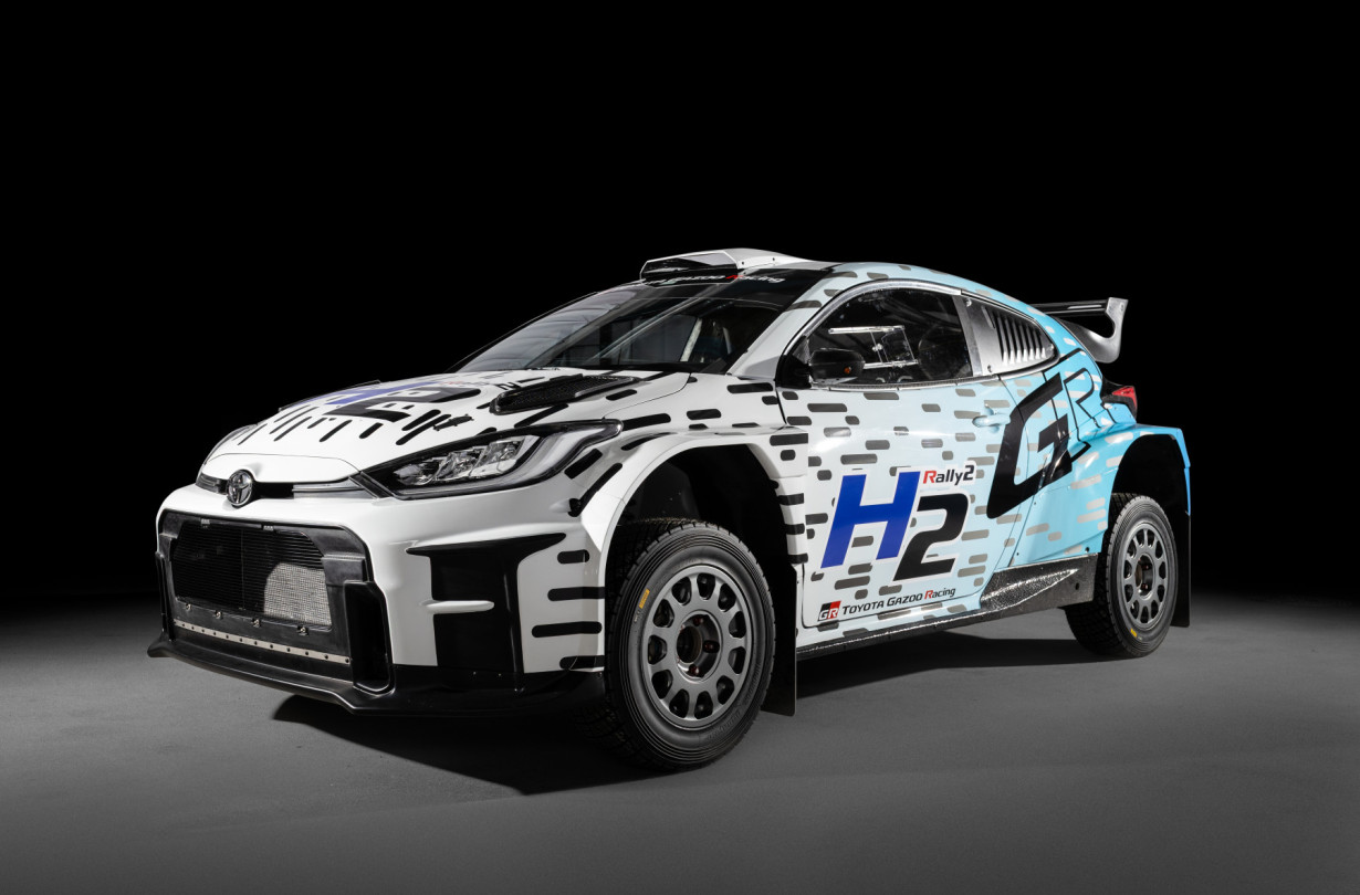 Το Toyota GR Yaris Rally2 H2 Concept έχει σχεδόν μηδενικούς ρύπους με τον ήχο και την αίσθηση ενός συμβατικού θερμικού αγωνιστικού Toyota GR Yaris Rally2 H2 Concept