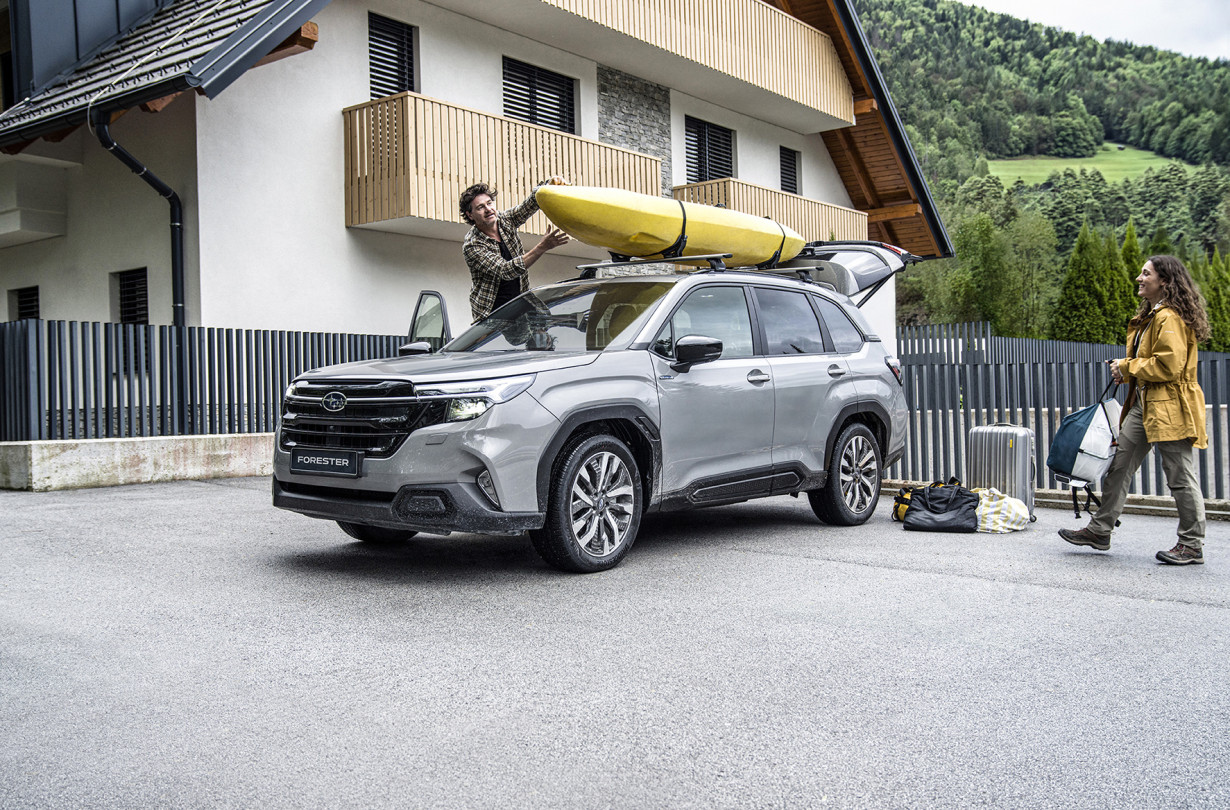 Η γκάμα της Subaru στην Ελλάδα περιλαμβάνει τα Crosstrek, Forester, Outback και Solterra Subaru Forester
