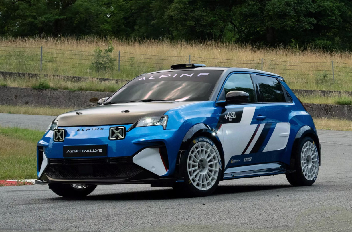 Η Alpine A290 Rallye αναπαράγει μέσω εξωτερικών συσκευών, τον ήχο κινητήρα εσωτερικής καύσης. Alpine A290 Rallye