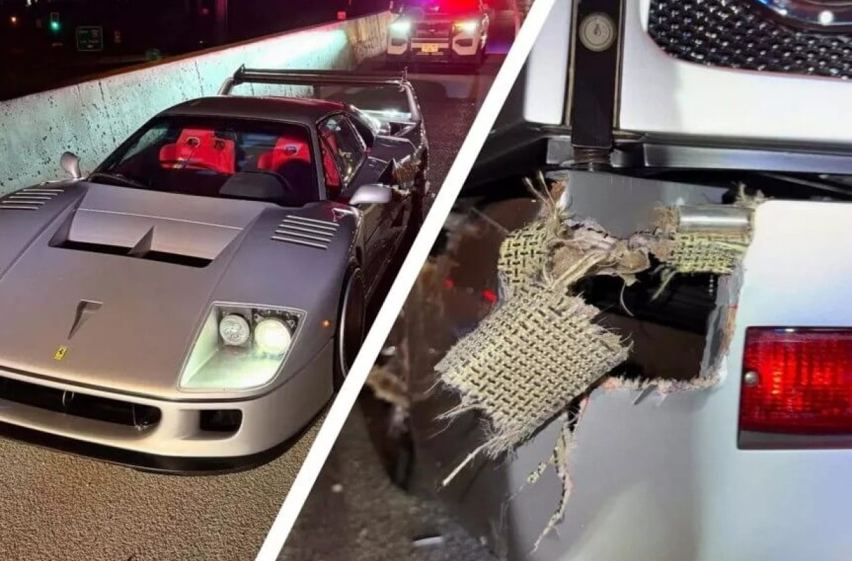 Α ρε Νικολούλη που τους χρειάζεται εκεί στη Utah. Ferrari F40