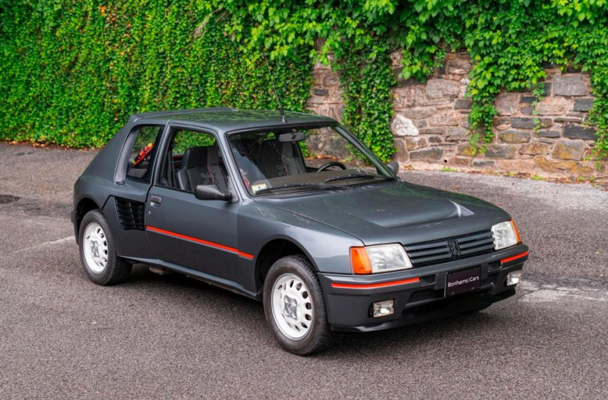 Η σπανιότητα του Peugeot 205 T16 στις Ηνωμένες Πολιτείες λειτούργησε ως πολλαπλασιαστής της αξίας του. Peugeot 205 T16