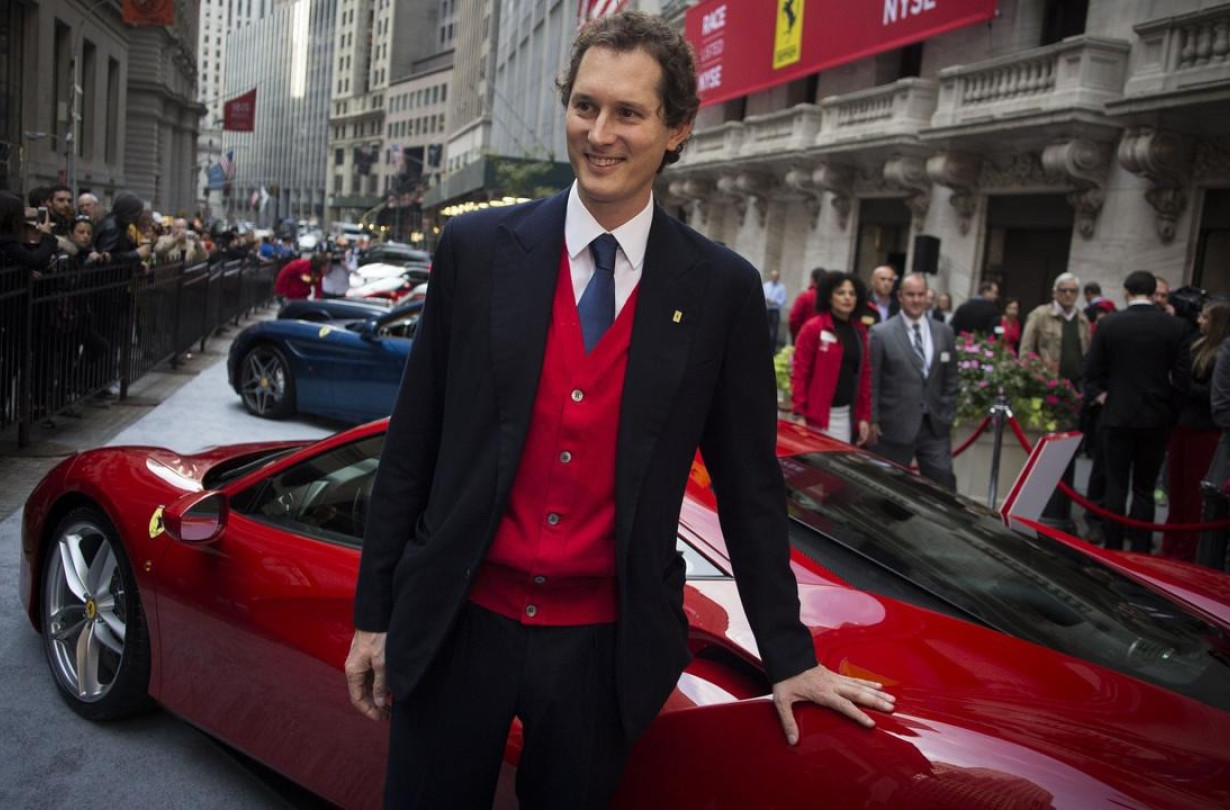 John Elkann - Ferrari