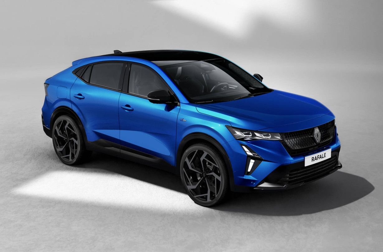 H Renault θα αποκαλύψει στο πλαίσιο της Auto Thessaloniki 2025 θα αποκαλύψει για πρώτη φορά στην Ελλάδα τα νέα Rafale και Austral Renault Rafale
