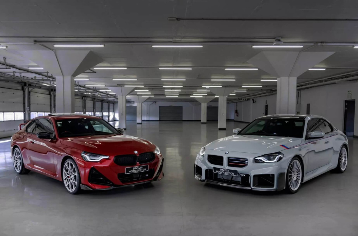 Η 2 Series θεωρείται ουσιαστικά η σύγχρονη εκδοχή της BMW E30 και η γερμανική αυτοκινητοβιομηχανία θα κατασκευάσει 66 μονάδες, 33 για την 325iS Homage και 33 για την 333i Homage., Αφρικ BMW E30