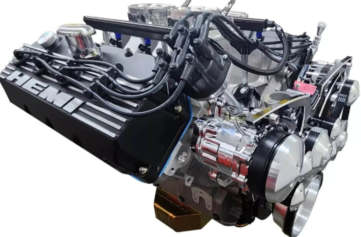Ο 572 Hemi της Prestige Motorsports βασίζεται στον 426 Hemi, με τον κυβισμό να έχει αυξηθεί από τα 7,0 στα 9,4 lt. Prestige Motorsports