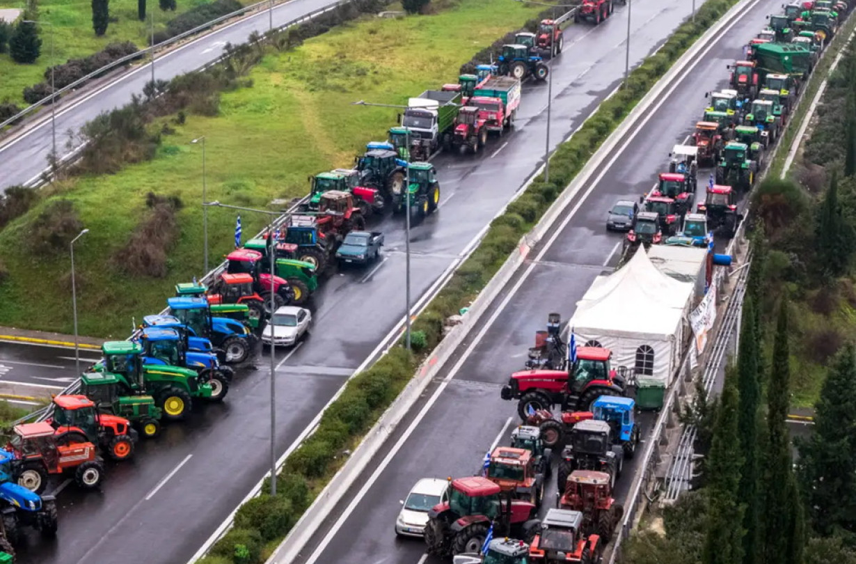 Μπλόκα Αγροτών