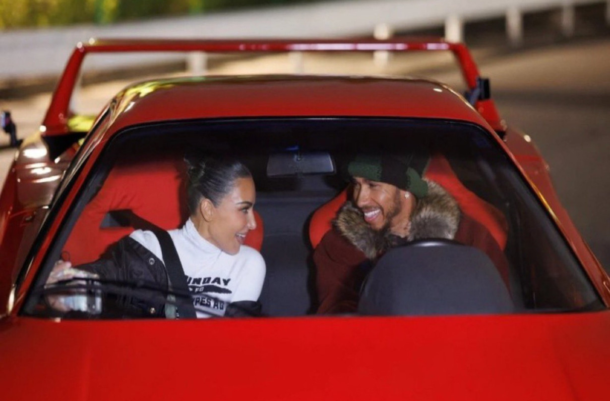 Kim Kardashian, Lewis Hamilton, Ferrari, Ferrari F40