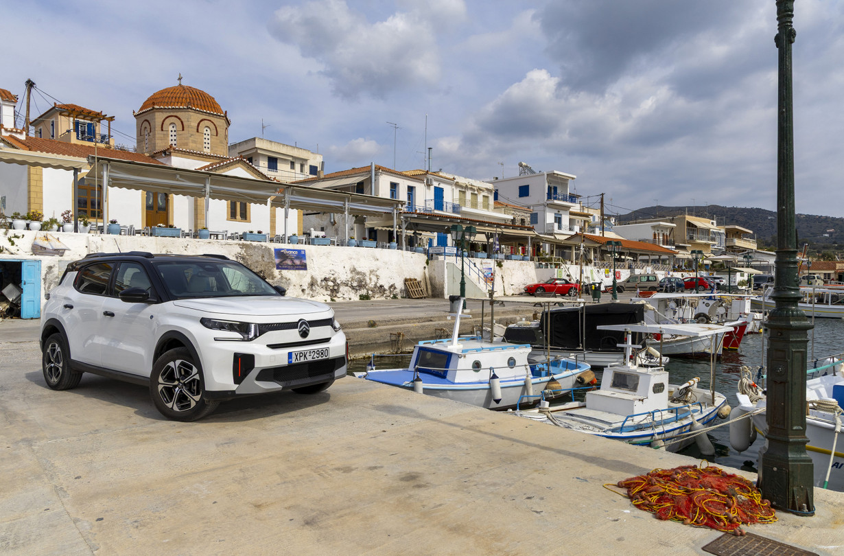 Citroën ë-C3 Aircross @ Αίγινα, Photo © DRIVE Media Group/Christos Papahristopoulos