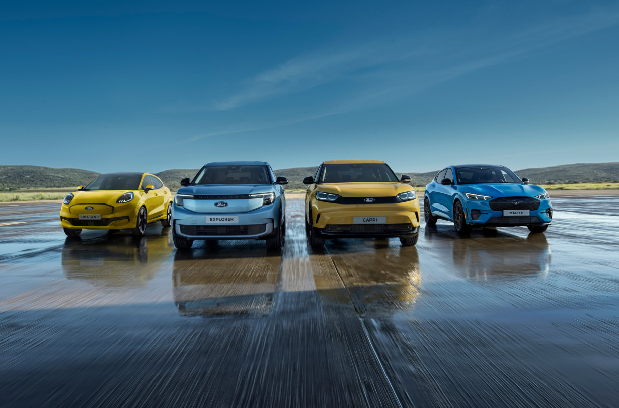 Ford EV range