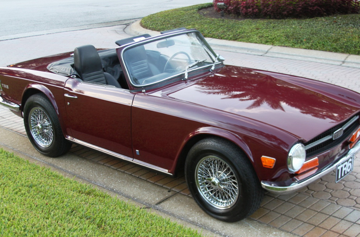Triumph TR6 1969 US spec