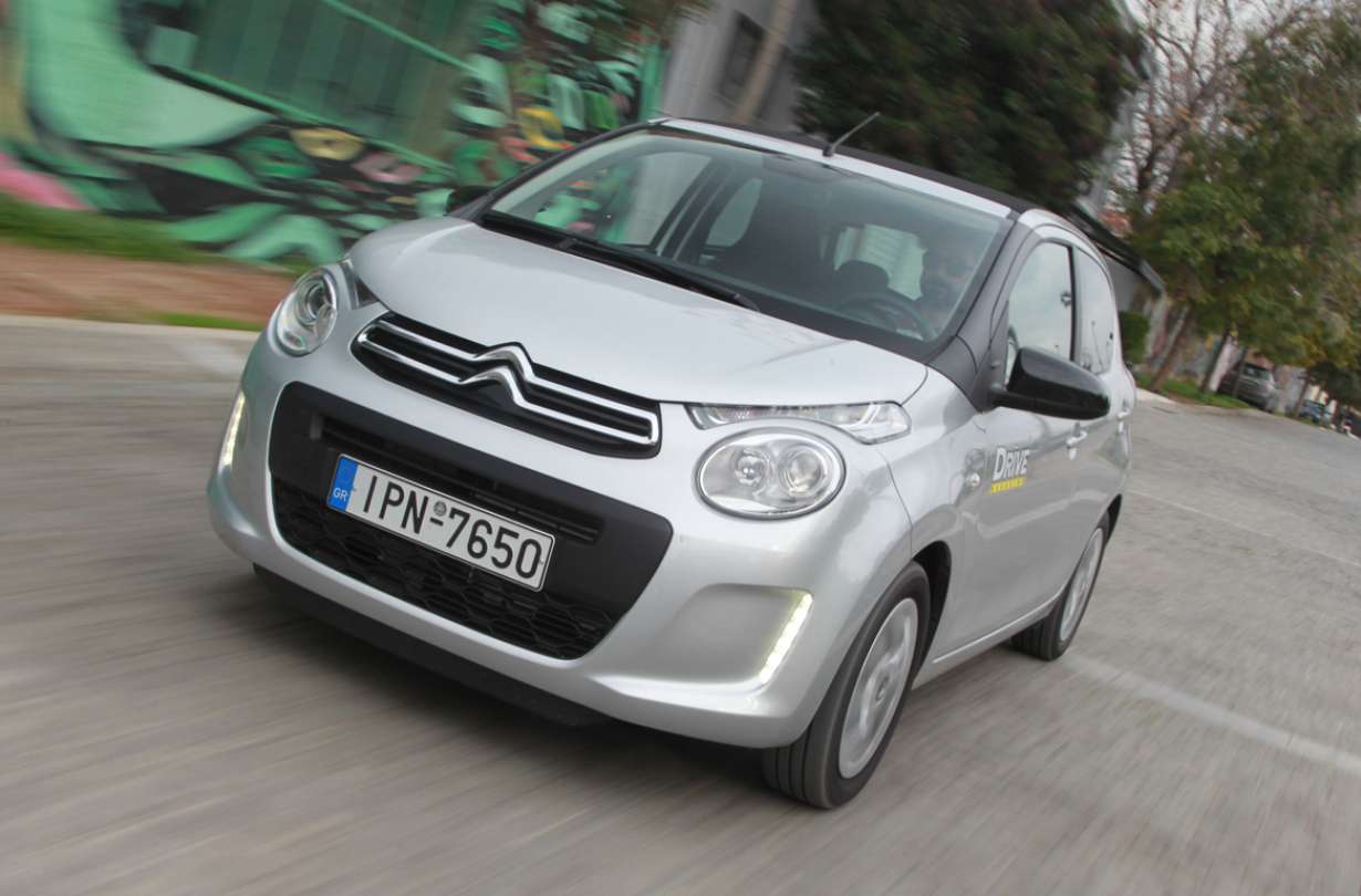 Test drive: Citroën C1 1.2 PureTech Airscape - Φωτογραφία Φωτεινή Πίμπα