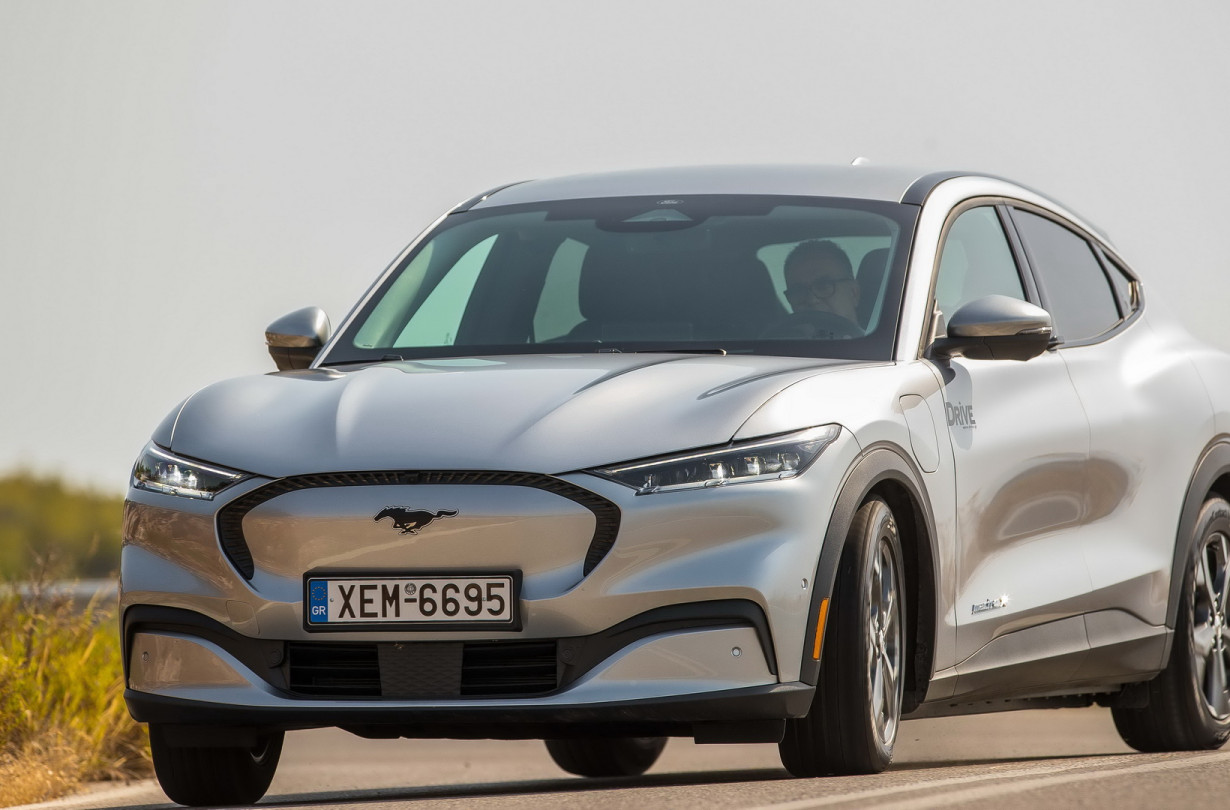 Test drive: Ford Mustang Mach-E RWD ER, photo credit DRIVE/Thanassis Koutsogiannis