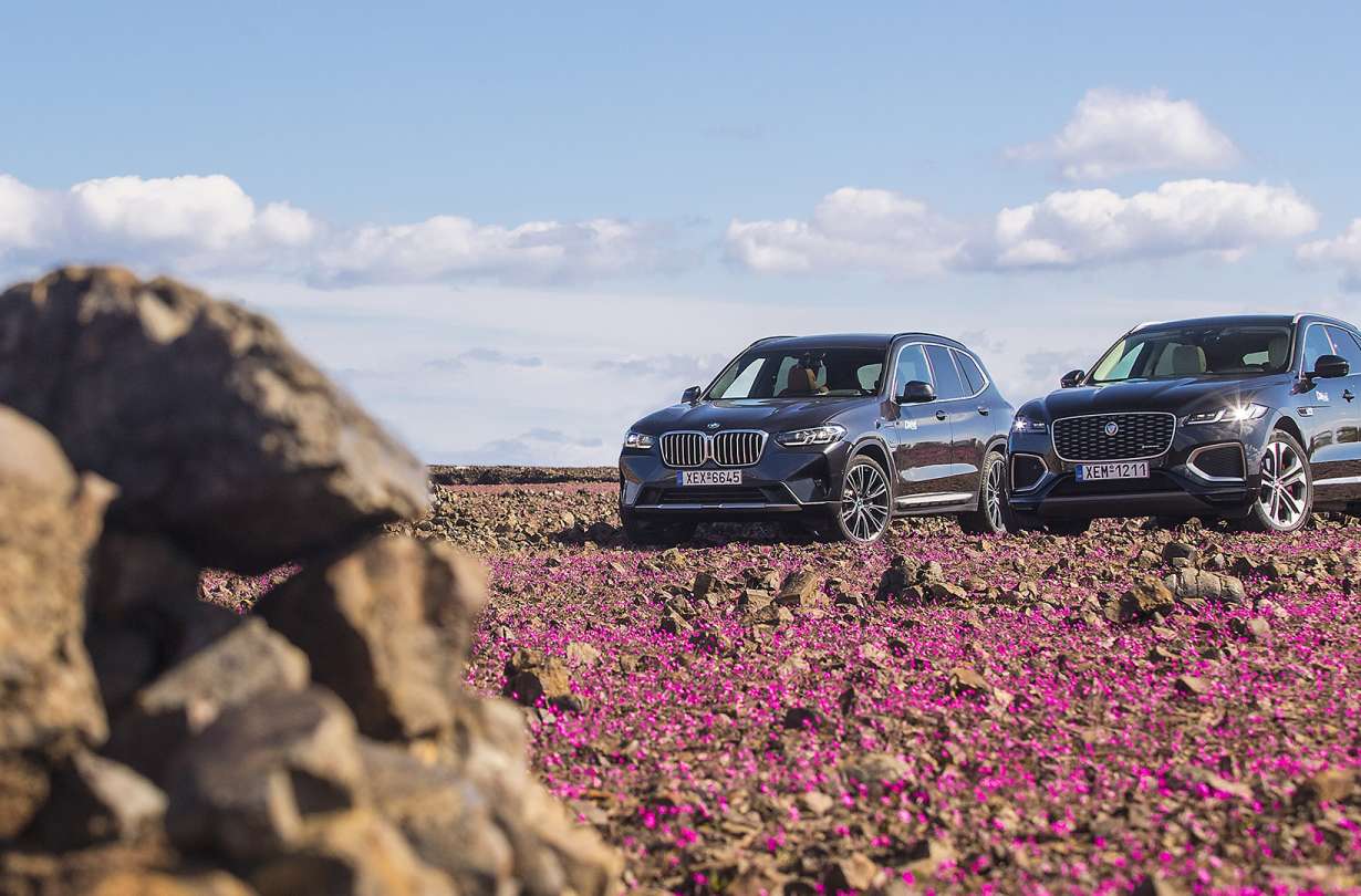 SUV comparative test: BMW X3 xDrive30e vs Jaguar F-Pace P400e - Photo credits DRIVE Magazine/Thanassis Koutsogiannis