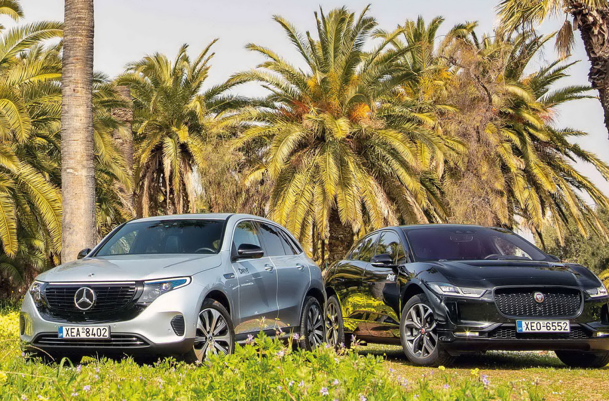 Συγκρίνουμε ηλεκτρικά D-SUV: Jaguar I-Pace EV400 vs Mercedes-Benz EQC 400 4MATIC/photo credits DRIVE Magazine/Thanassis Koutsogiannis Συγκρίνουμε ηλεκτρικά D-SUV: Jaguar I-Pace EV400 vs Mercedes-Benz EQC 400 4MATIC/photo credits DRIVE Magazine/Thanassis Koutsogiannis
