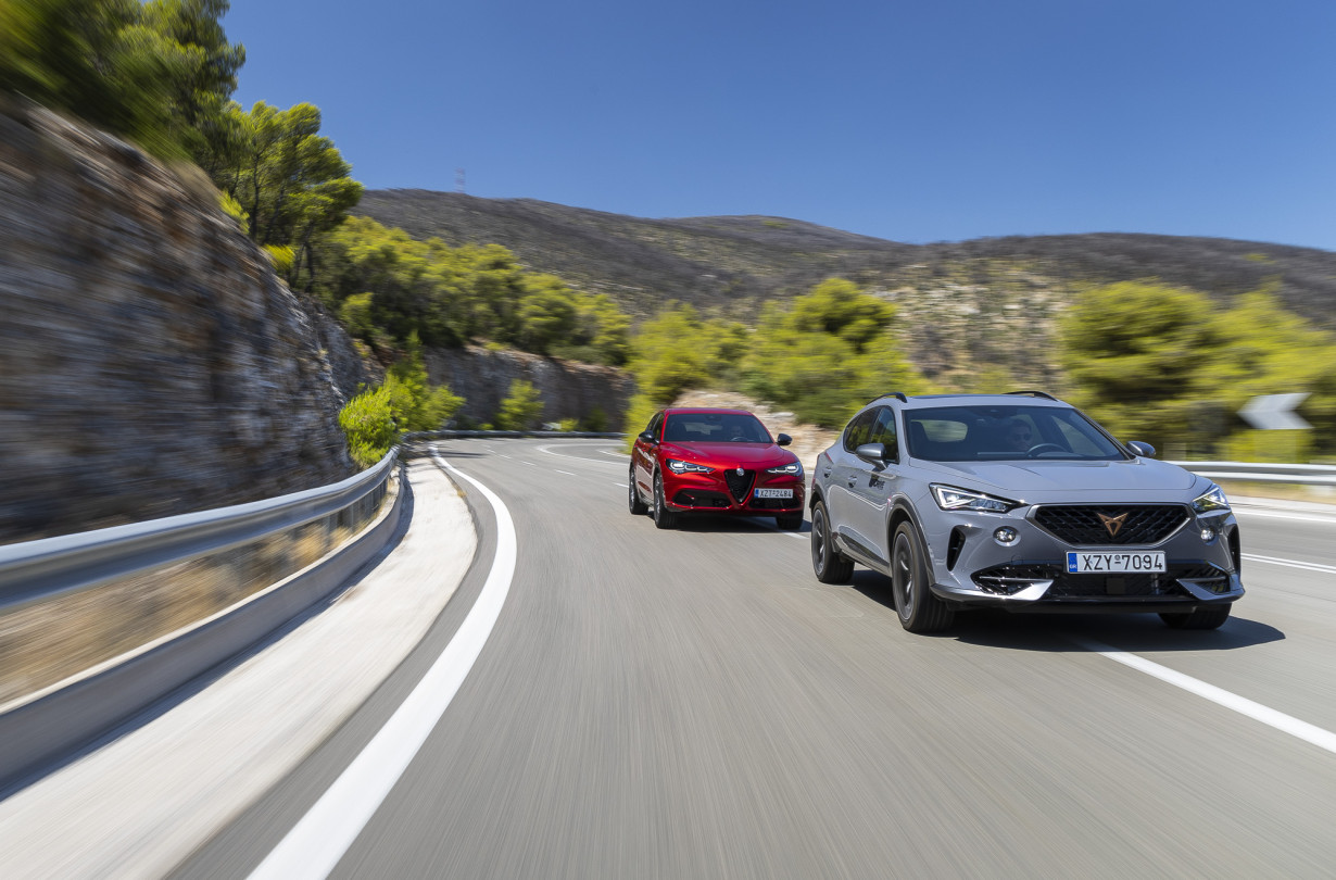 Test drive: Alfa Romeo Stelvio 2.2D 210 PS & CUPRA Formentor VZ 310 PS