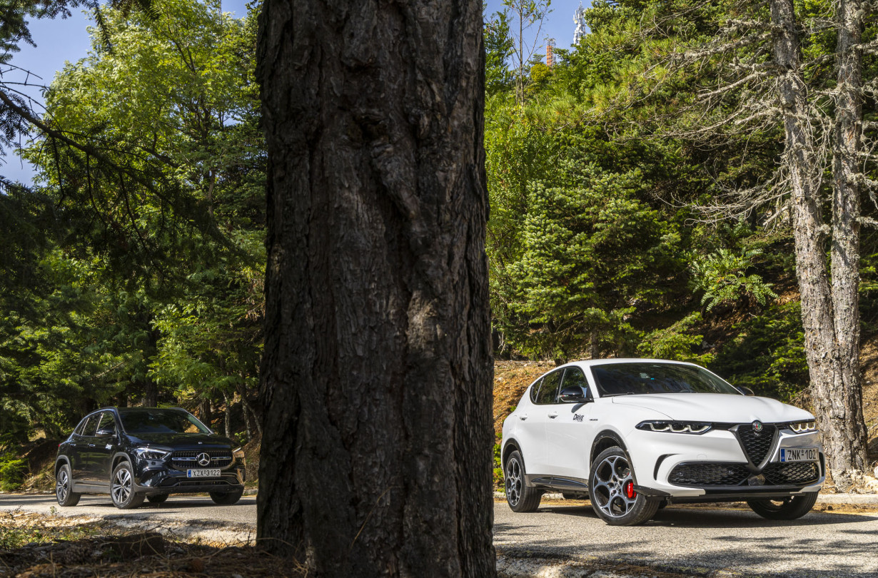 Alfa Romeo Tonale Plug-In Hybrid Q4 vs Mercedes-Benz GLA 250 e