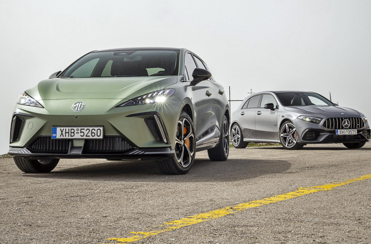 MG4 XPower vs Mercedes-AMG A 45 S