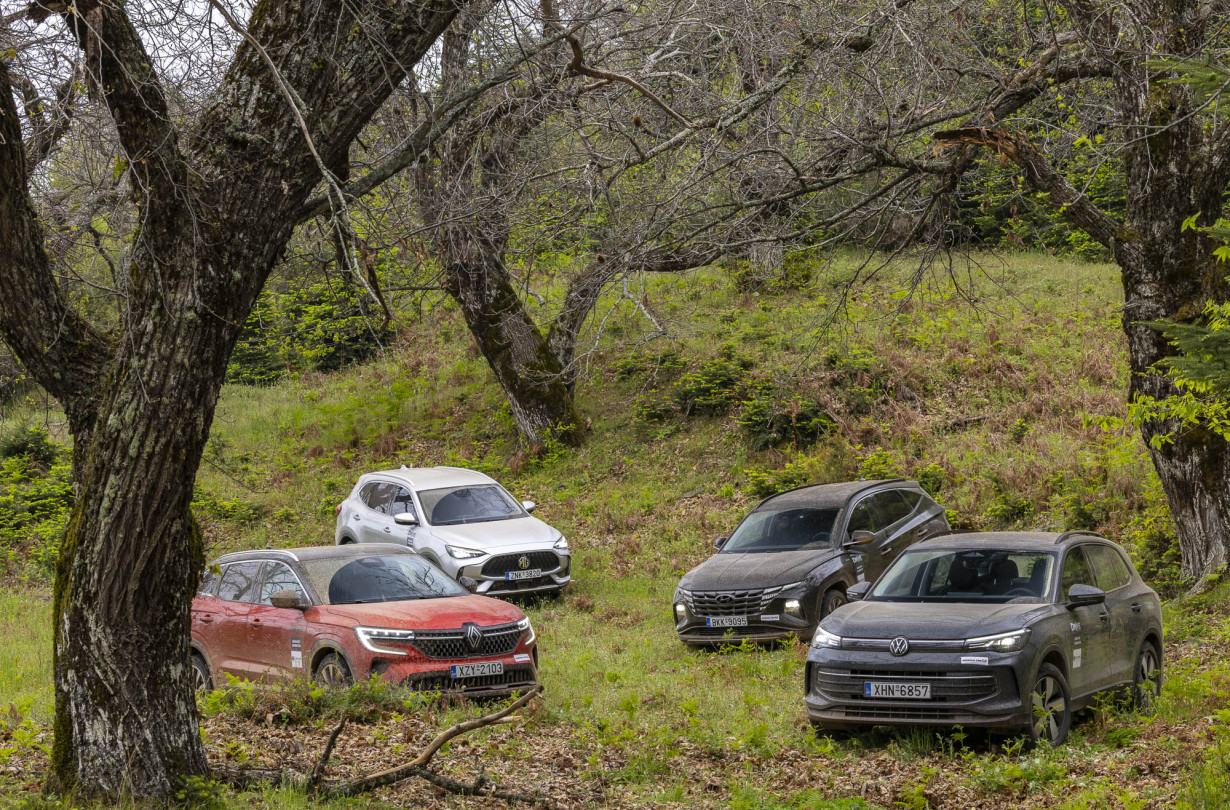 Το 22ο DRIVE Trophy μας επιβεβαίωσε ότι τα Tucson, HS, Austral και Tiguan, μπορούν να φτάσουν μακρύτερα απ’ όσο φαντάζονται πιθανώς οι ιδιοκτήτες τους. 22th DRIVE Trophy, Parnon Mountain 2024, Photo © DRIVE Media Group/Thanassis Koutsogiannis
