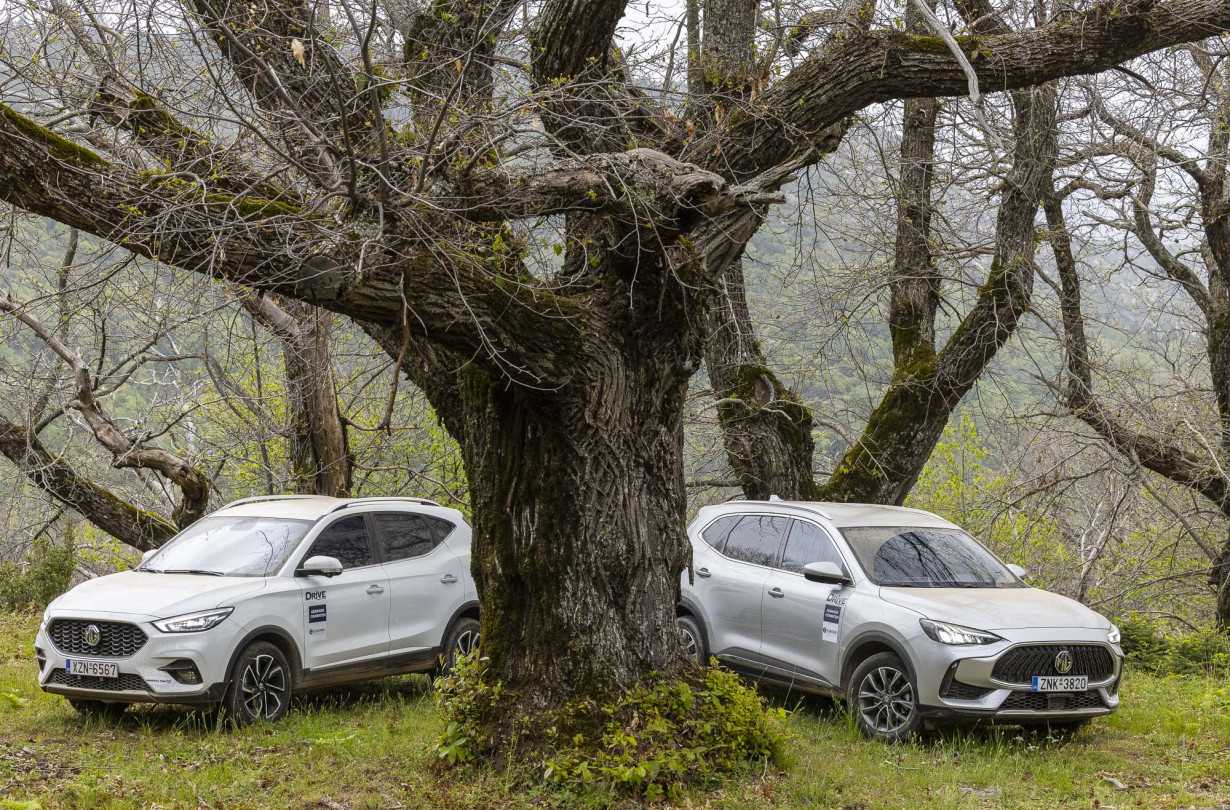 MG ZS και HS δεν είναι φτιαγμένα για σκληρό off-road, αλλά αντεπεξήλθαν σε όλες τις δοκιμασίες του DRIVE Trophy. 22th DRIVE Trophy, Parnon Mountain 2024, Photo © DRIVE Media Group/Thanassis Koutsogiannis