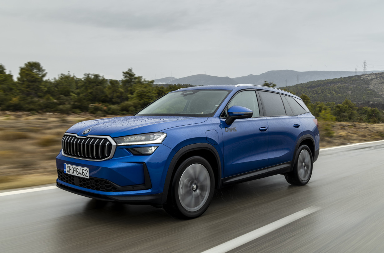 Η νικητήρια συνταγή του Škoda Kodiaq, πλάι στο ντίζελ απέκτησε άλλη μια έκφανση αποδοτικότητας με σύστημα PHEV. Test drive: Škoda Kodiaq 1.5 TSI iV DSG, Photo DRIVE Media Group/Thanassis Koutsogiannis