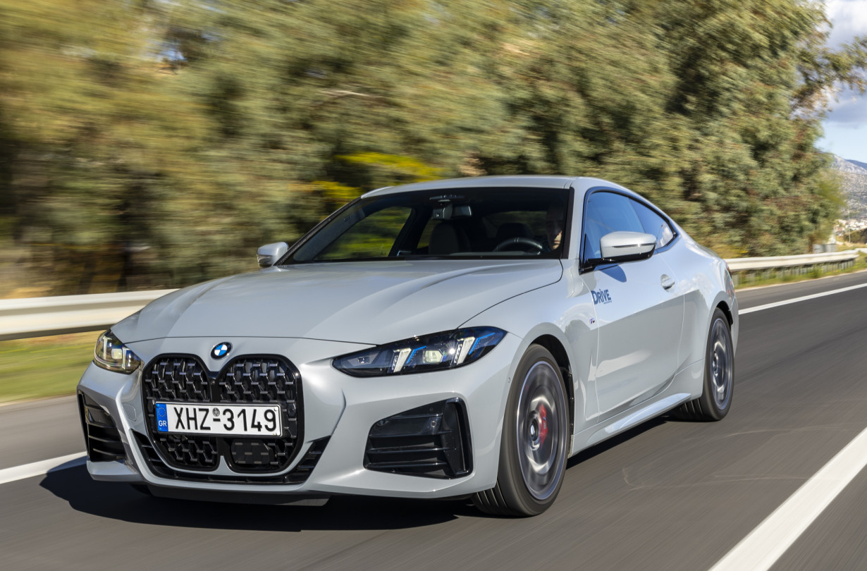Σχεδιασμένη ως GT, η BMW 430i xDrive Coupé όπως και κάθε 4 Series επωφελείται από την κατανομή βάρους 50/50, μεγαλύτερo πίσω μετατρόχιo και χαμηλότερο κέντρο βάρους σε σύγκριση με τη 3 Series από την οποία προέρχεται. Test drive: BMW 430i xDrive Coupé, Photo © DRIVE Media Group/Thanassis Koutsogiannis