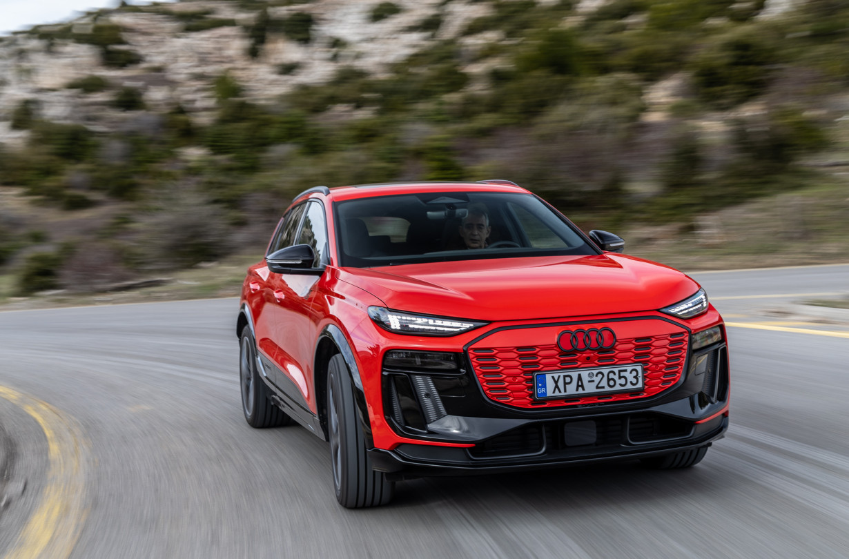 Test drive: Audi Q6 e-tron, Photo © DRIVE Media Group/Thanassis Koutsogiannis