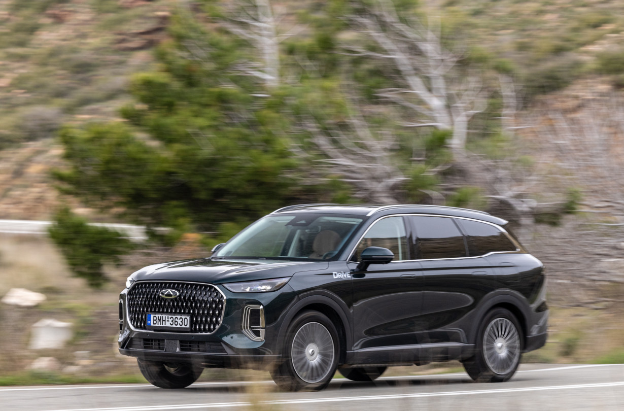 Test drive: Chery Tiggo 9 CHS AWD, Photo © DRIVE Media Group/Thanassis Koutsogiannis