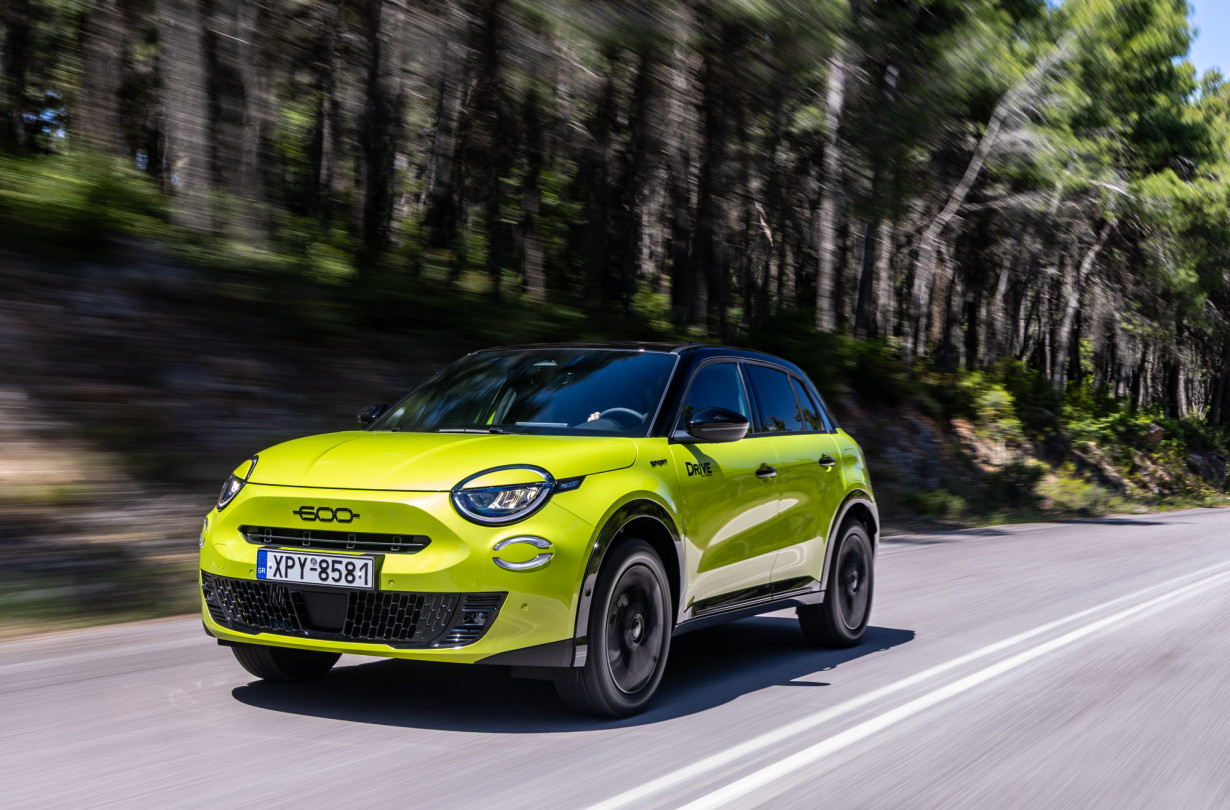 Test drive: FΙΑΤ 600 Hybrid Sport 145 PS @ Φωτογραφίες: DRIVE Media Group/Θανάσης Κουτσογιάννης