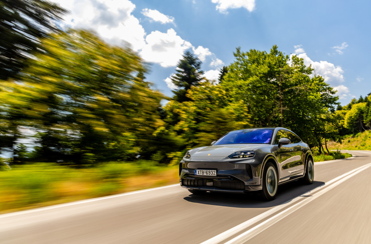 Test drive: Porsche Cayenne Coupé Electric @ DRIVE Media Group/Θανάσης Κουτσογιάννης