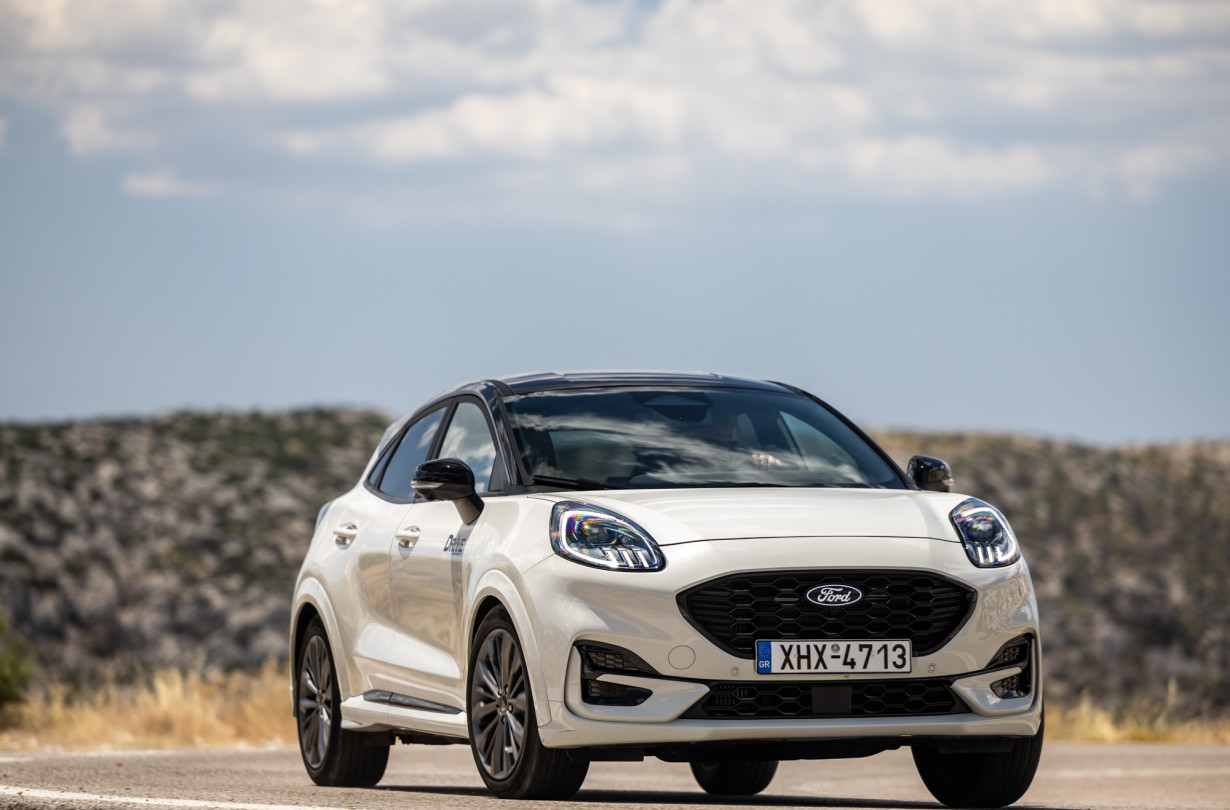 Test drive: Ford Puma 1.0 EcoBoost MHEV Sound Edition @ DRIVE Media Group/Θανάσης Κουτσογιάννης