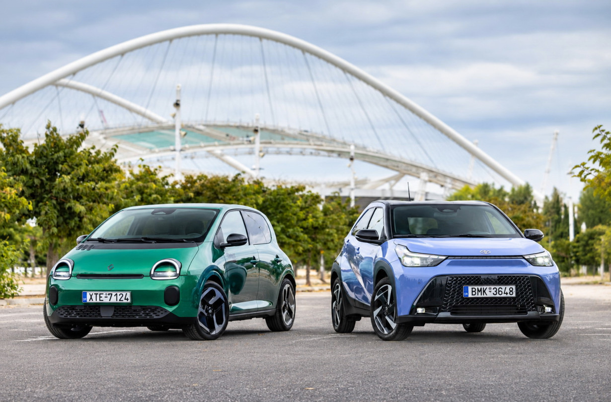 Test drive: Toyota Aygo X vs Renault Twingo, Photo © DRIVE Media Group/Thanassis Koutsogiannis
