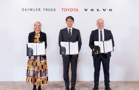 Κοινοπραξία ανάμεσα σε Toyota, Daimler Truck και Volvo