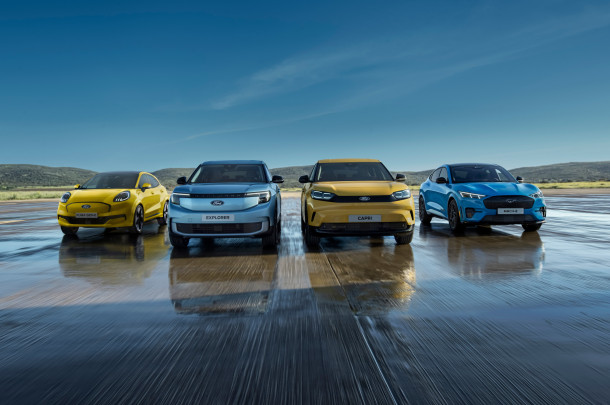 Ford EV range