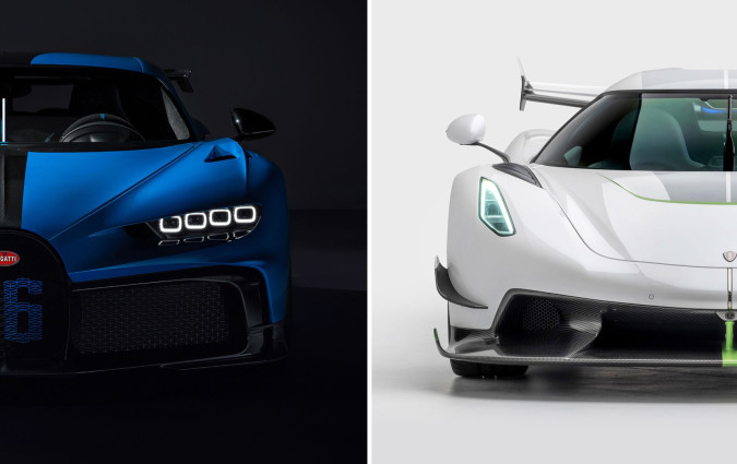 Bugatti Chiron Pur Sport VS Koenigsegg Jesko