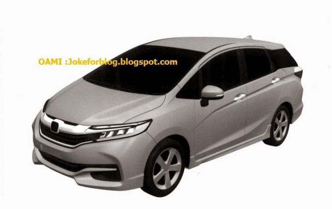 Honda Jazz Shuttle 2016 leaked