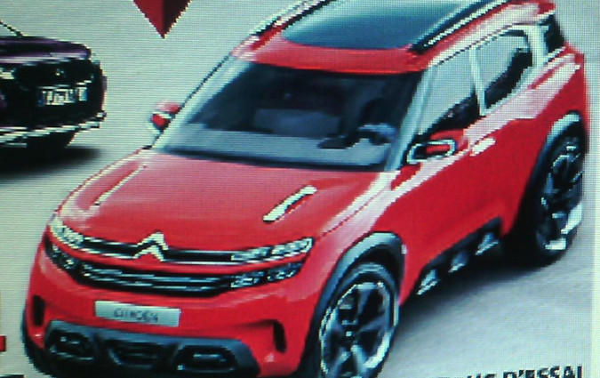 Citroën Aircross leaked
