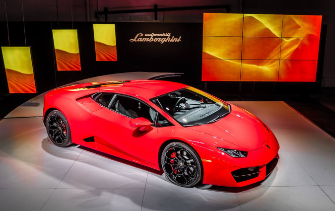 Lamborghini Huracán LP580-2 Los Angeles Auto Show 2016 debut