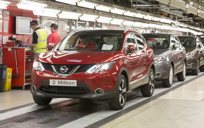 Nissan Qashqai production line