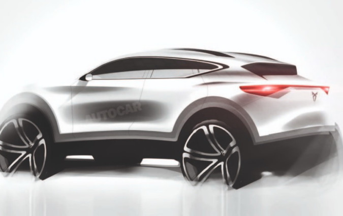 H Cupra έκανε μνεία για ένα crossover κουπέ για το 2020 και στο σχέδιο απεικονίζεται πώς το φαντάστηκε το Autocar