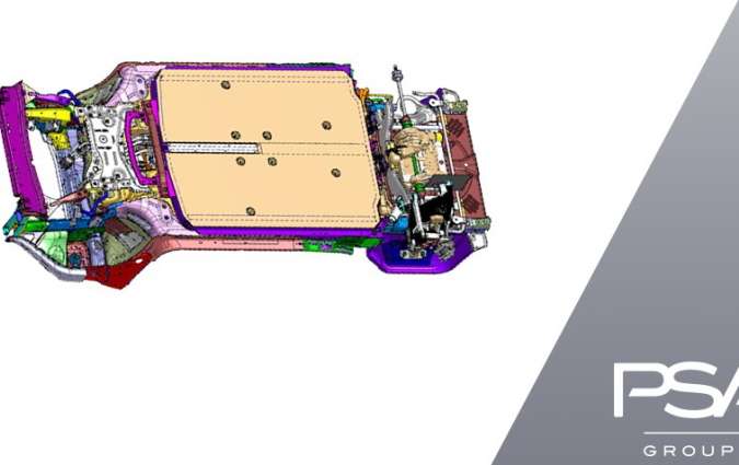 Groupe PSA electric Vehicule Modular Platform -eVMP