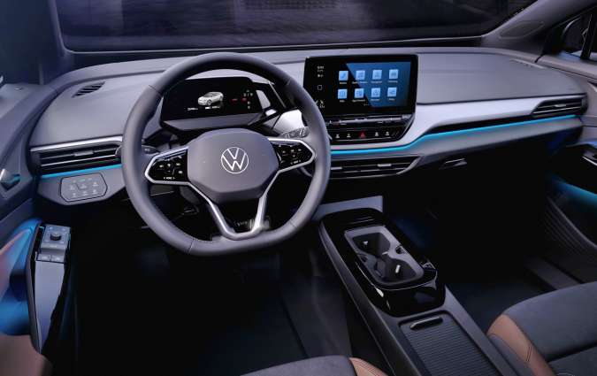 VW ID.4 dashboard